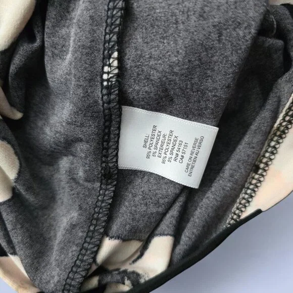 Tommy Hilfiger Floral-Print Bell-Sleeve Mini Dress Black - Size 14 - Picture 7 of 7